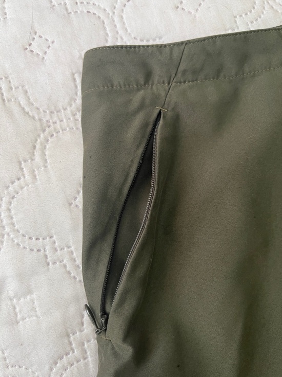 Patagonia Duway Skirt Size 8 Olive Green Hiking Skort DWR Finish - Picture 7 of 15